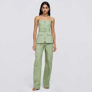 Simkhai - Elettra Bustier and Lionelle Pant - Verde - 0